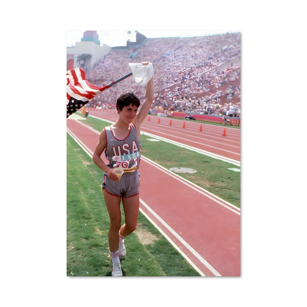 Poster L'Esprit de l'Amérique – affiche Athlétisme